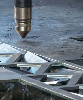 Κοπή μετάλλων με λέιζερ